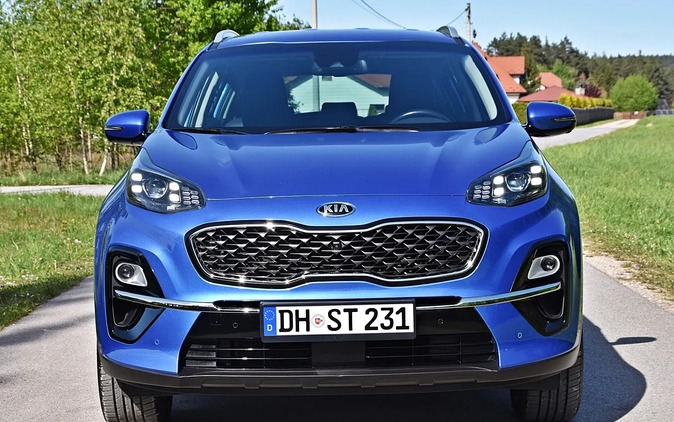 Kia Sportage cena 85700 przebieg: 75000, rok produkcji 2019 z Nowogród małe 781